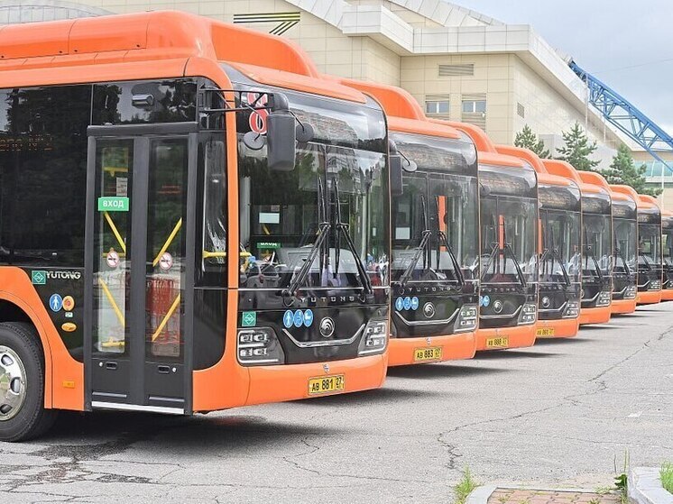 В Хабаровске обновляется общественный транспорт
