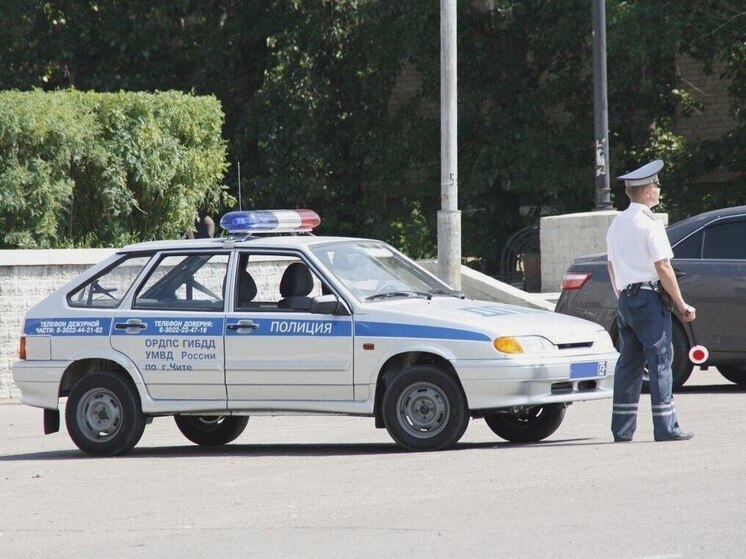 Движение по улице Чайковского в Чите остановлено