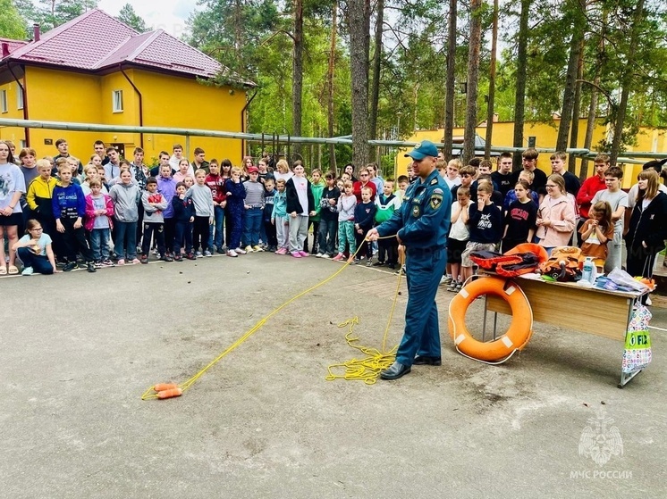 В брянских санаториях для детей провели «День Безопасности»