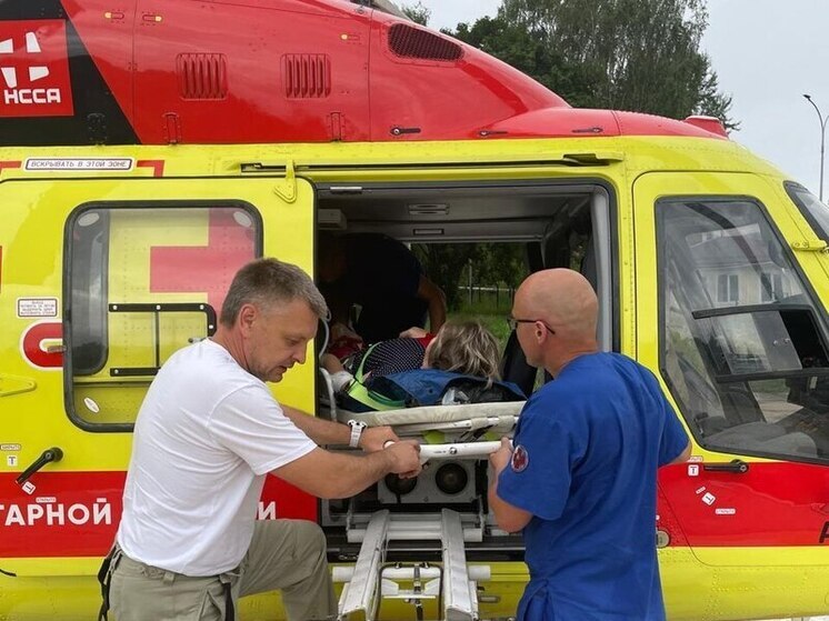 Санавиация спасла двух пожилых пациентов в Алатыре