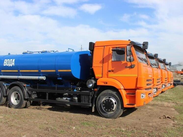 На Ставрополье за пятилетку обновили автопарк водовозов на 159 единиц