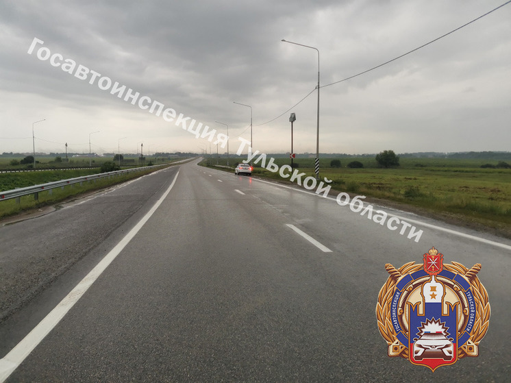 В Новомосковске водитель «Лады» врезался в дорожный знак, пострадал пассажир