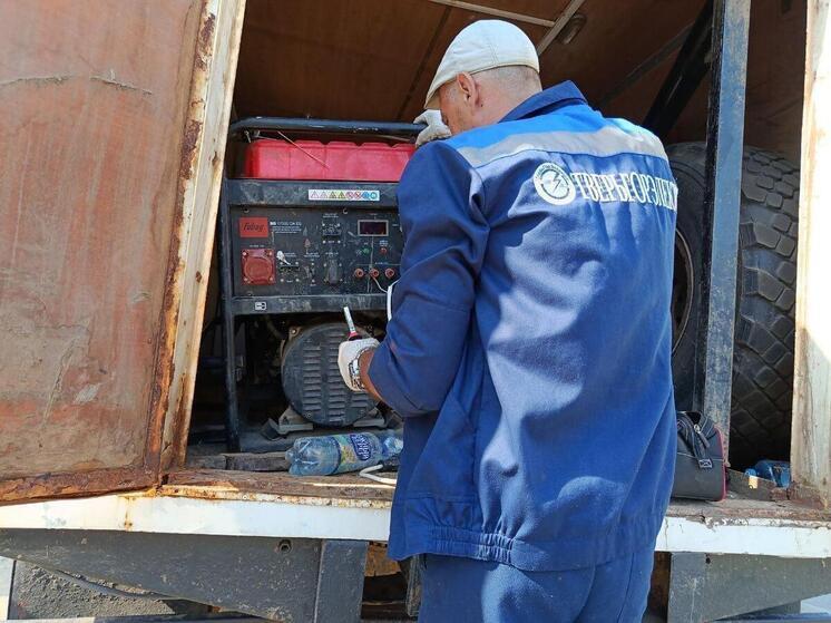 Шефы из Твери продолжают помогать Бердянскому водоканалу