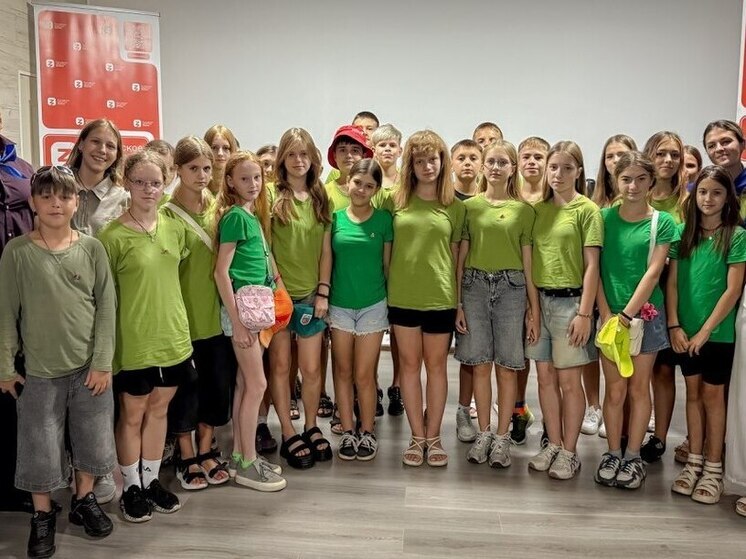 Дети из новых регионов стали участниками лекции в филиале "Артека"