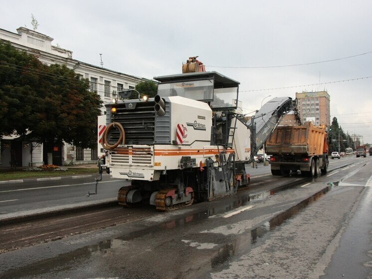 На Первомайском проспекте в Рязани начался ремонт: движение перекрыто