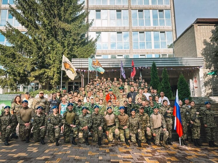 Курские курсанты участвуют в VIII военно-патриотической смене «Будем достойны»