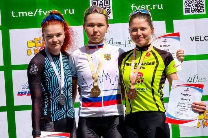 Элина Семенова из Чувашии стала чемпионкой России по маунтинбайку