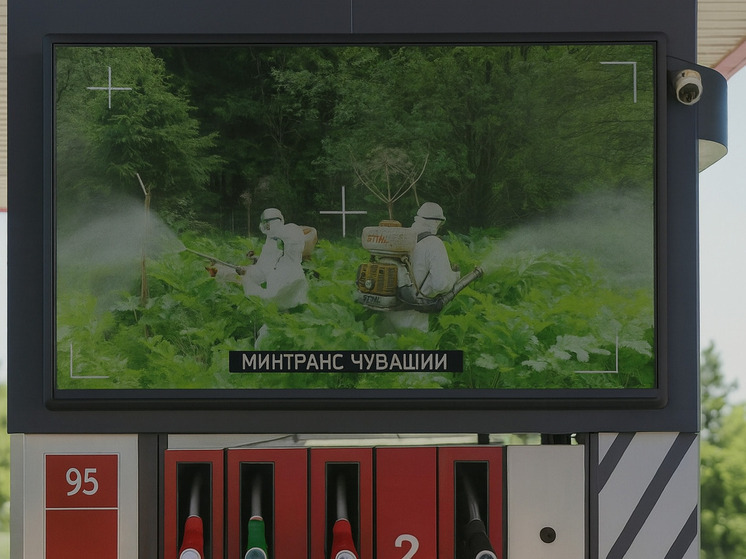 Обочины трассы Чебоксары – Сурское обработают гербицидами