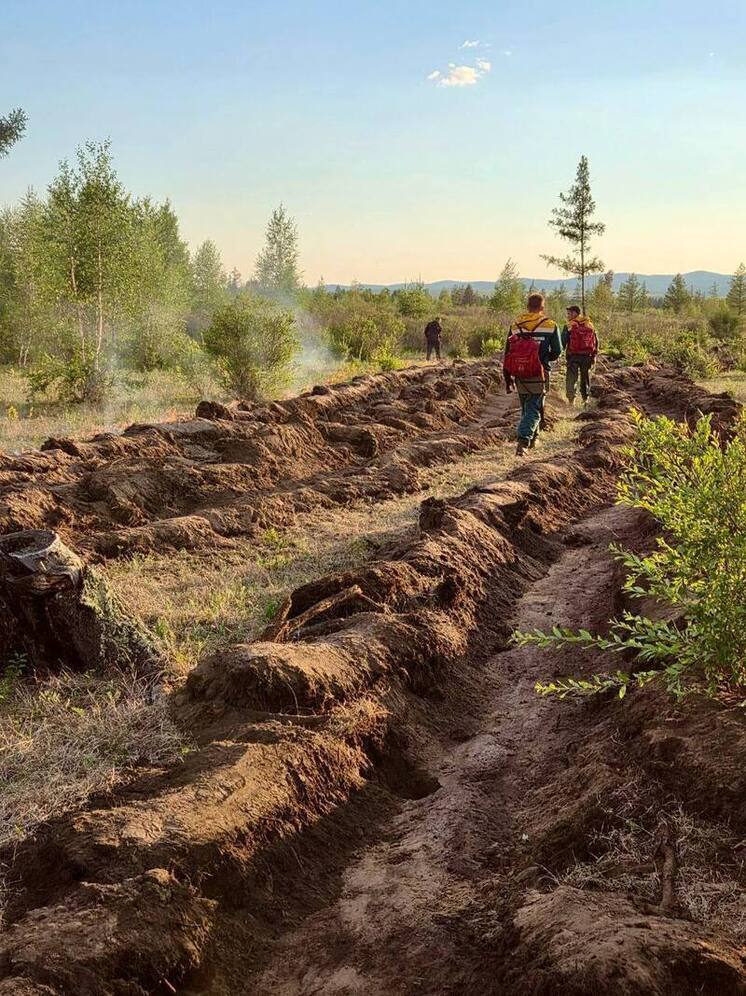 В Кижингинском районе Бурятии наращивается группировка для тушения лесных пожаров