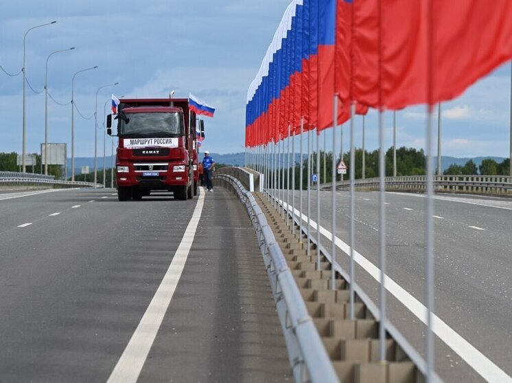 Владимир Путин и Денис Паслер открыли участок трассы М-12 «Дюртюли – Ачит»