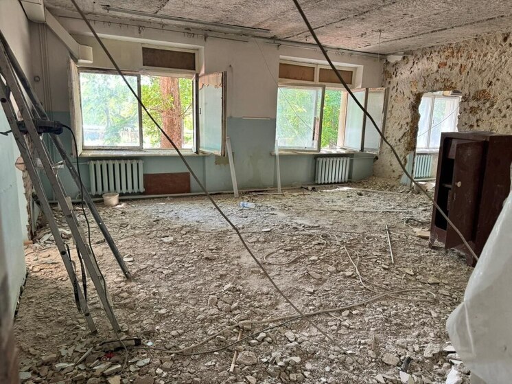 Под Бахчисараем ремонтируют Почтовскую участковую больницу