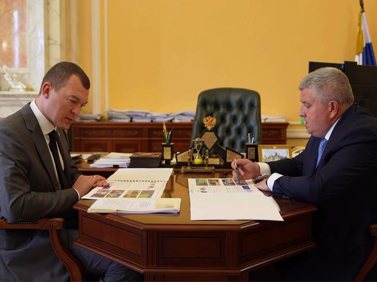 Александр Дронов встретился с министром спорта РФ Михаилом Дегтяревым