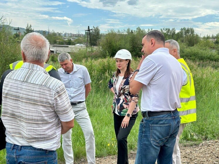 Щеглова проверила ход строительства путепроводов через железную дорогу в Чите