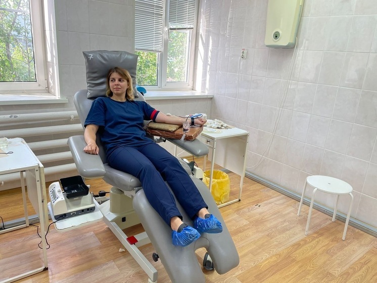 Сотрудники УФСИН Псковской области организовали волонтерскую акцию по сдаче крови