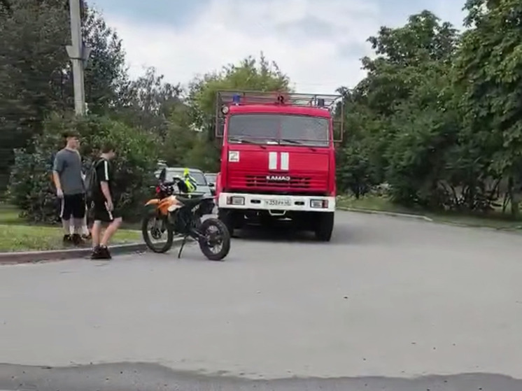 В Курске на 1-й Щигровской подростки на кросс-байке попали в ДТП