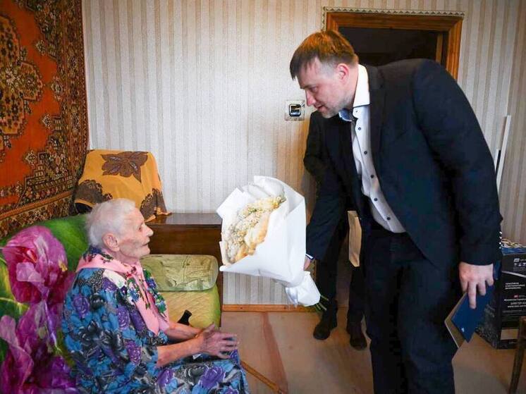 Ветеран войны из Серпухова отметила 95-й день рождения