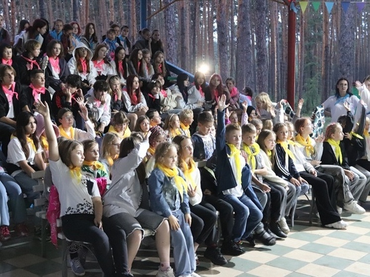 В тамбовском лагере «Космос» открылась новая смена «Одна команда — одна мечта»