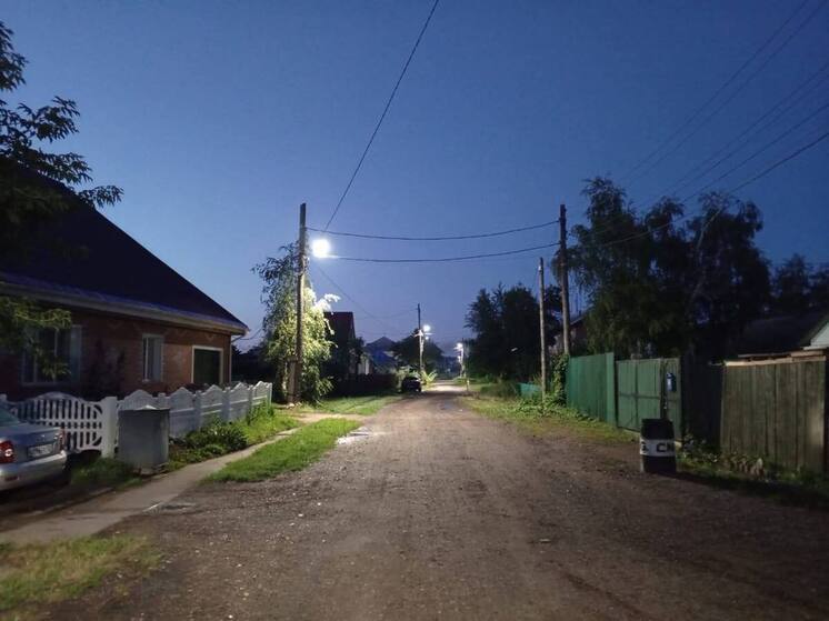 В Уяре улицы получили освещение по требованию прокуратуры