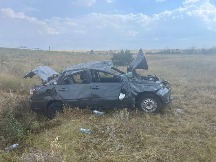 В дорожной аварии в Калмыкии погиб человек