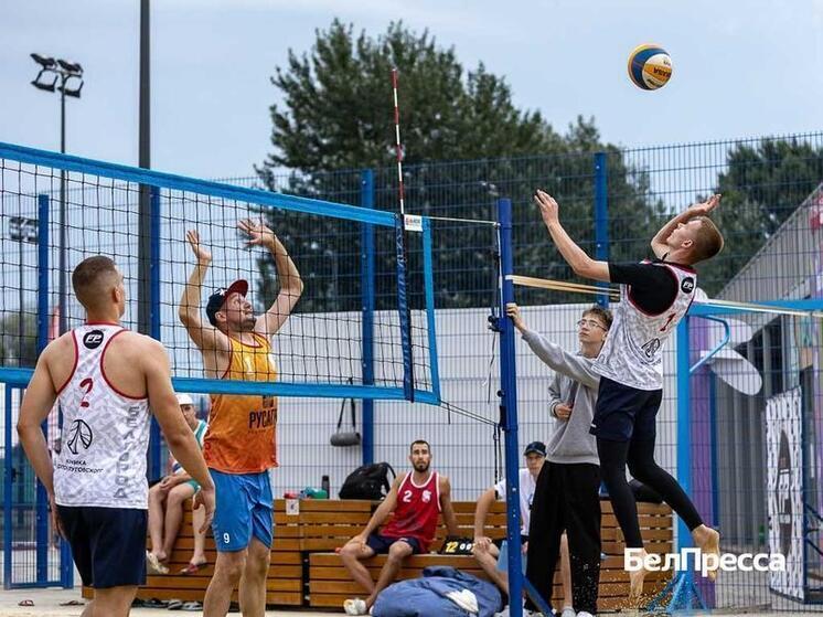 В Белгородской области прошел открытый чемпионат по пляжному волейболу