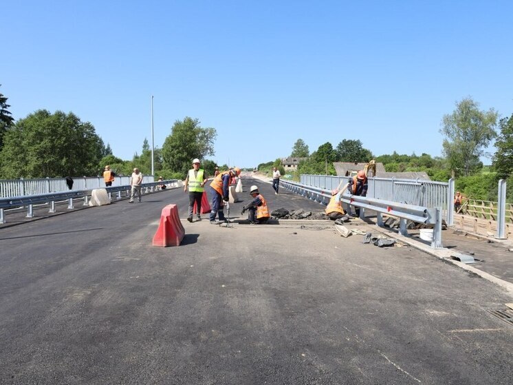 Дороги Псковской области преображаются: продолжается реализация нацпроекта “Инфраструктура для жизни”