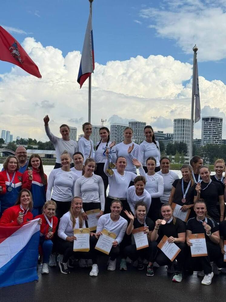 Юниоры Тульской области выиграли медали на чемпионате по гребле на байдарках