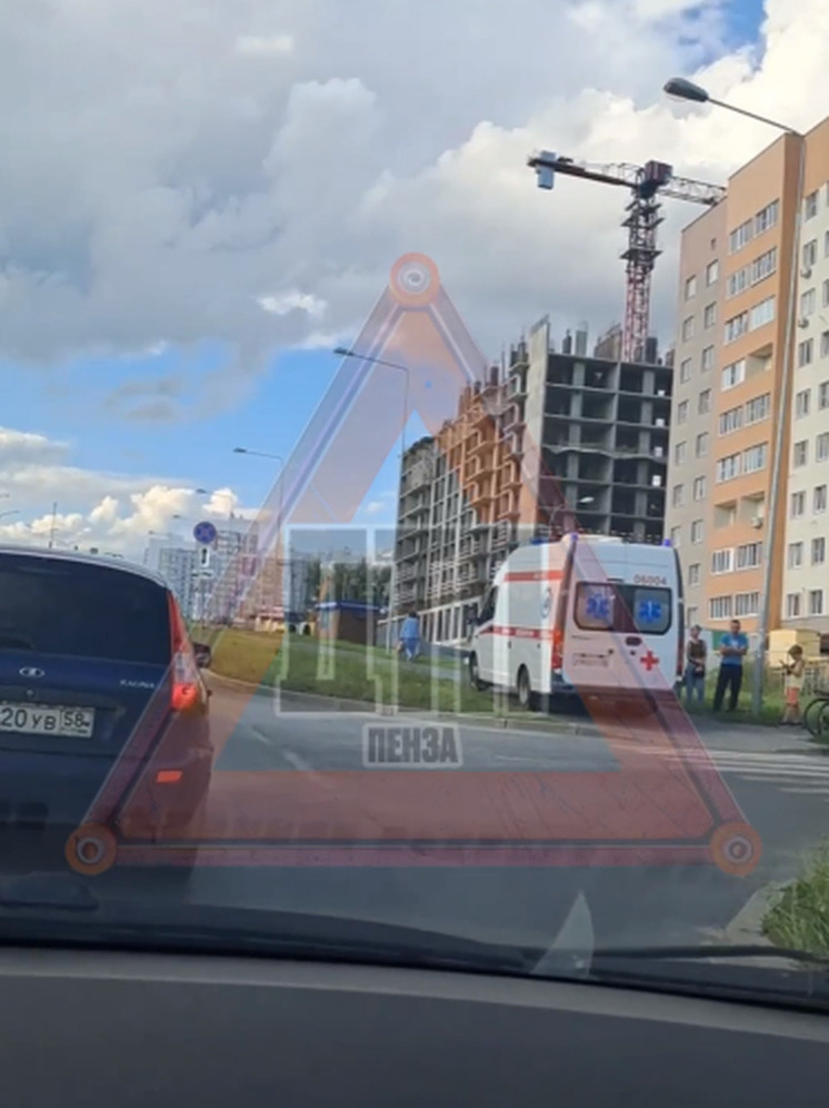 В Пензе на повороте на ул. Бутузова сбили велосипедиста
