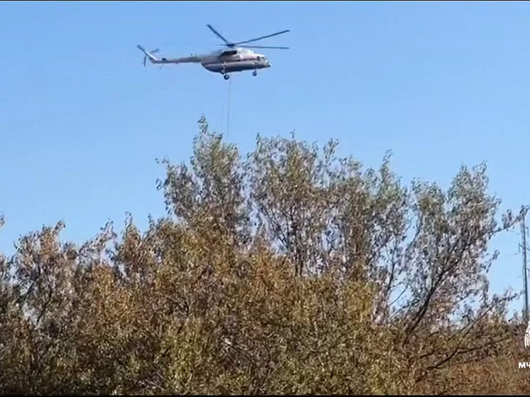 В Феодосии сотрудники МЧС локализовали подступающий к населенным пунктам пожар