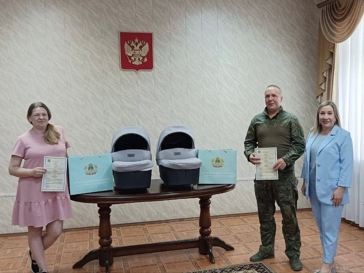 В многодетной семье костромского бойца СВО родилась двойня