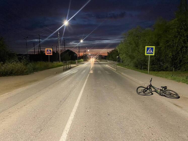 В Якутске совершен наезд на велосипедиста, водитель совершивший наезд скрылся с места ДТП