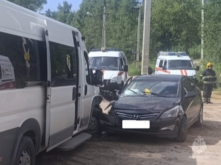 В ДТП с Hyundai и Fiat в Обнинске есть пострадавший