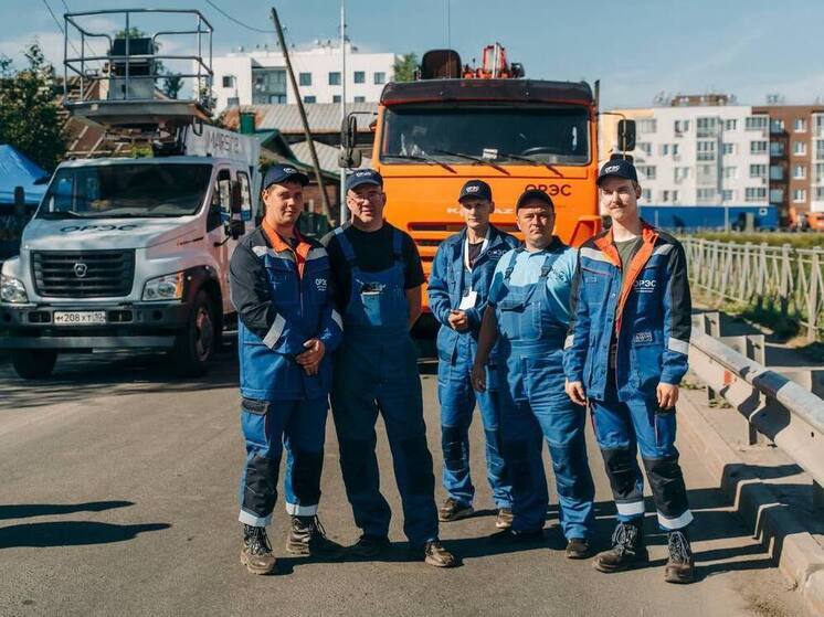 На одной из старейших улиц Петрозаводска появилось уличное освещение