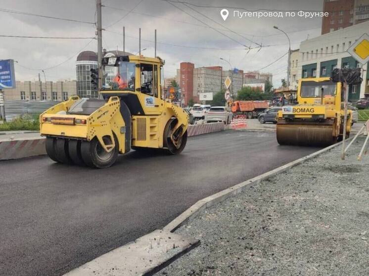 В Новосибирске завершён ключевой этап работ на мосту через Иню