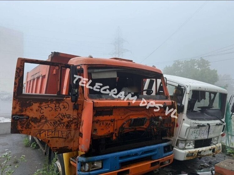 В кузове заброшенного КАМАЗа во Владивостоке нашли труп мужчины