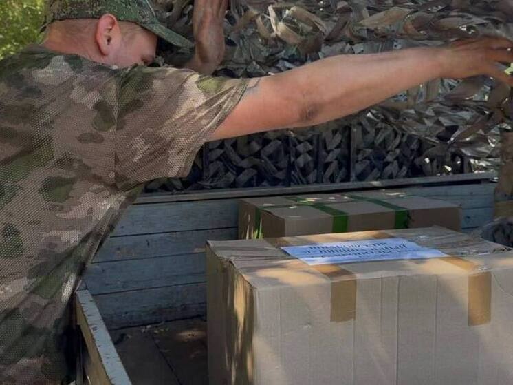 Из Шпаковского округа отправили груз для бойцов в зону СВО