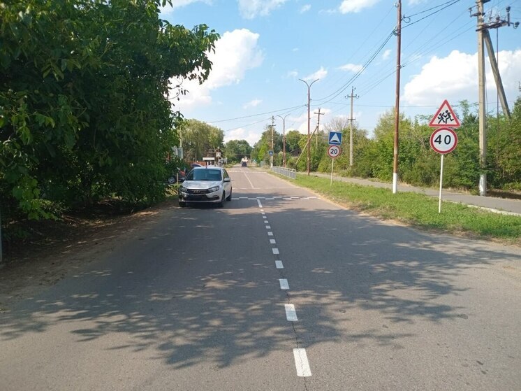 В Грачёвском округе сбили ребенка, стоявшего на дороге