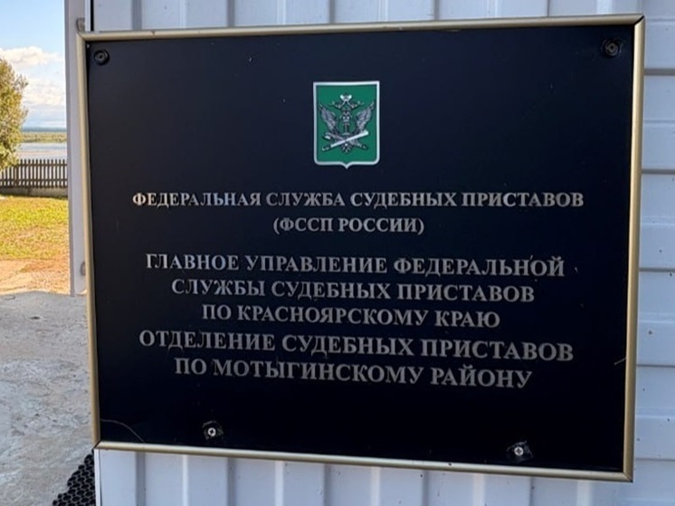 Судебного пристава из Мотыгино уволили за помощь брату в избежании выплаты