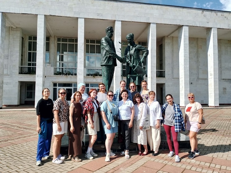 Отряд волонтёров прибыл в Михайловское