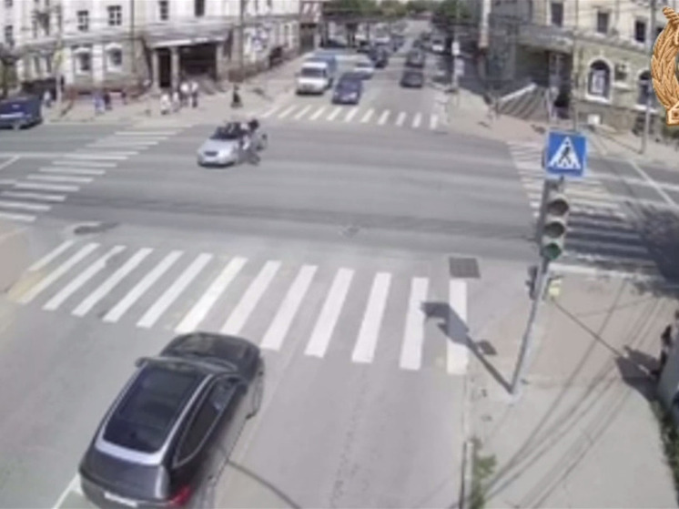 В ГАИ рассказали подробности ДТП с мотоциклистом в центре Рязани