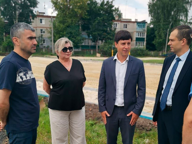 Грицков инспектирует стройки в Тамбовской области