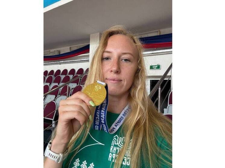 Полиатлонистка Валерия Завьялова из Вологодчины победила на чемпионате России