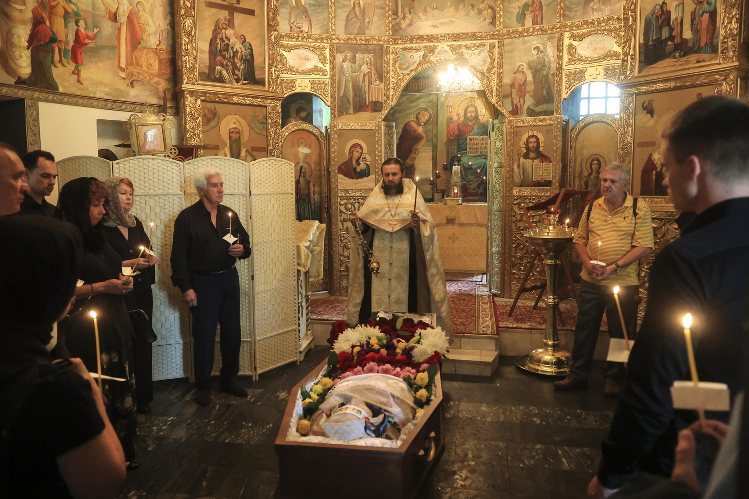 В Москве простились с актрисой Татьяной Егоровой: фоторепортаж 