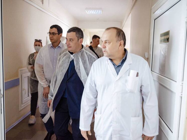 Хинштейн проверил работу Горшеченской ЦРБ