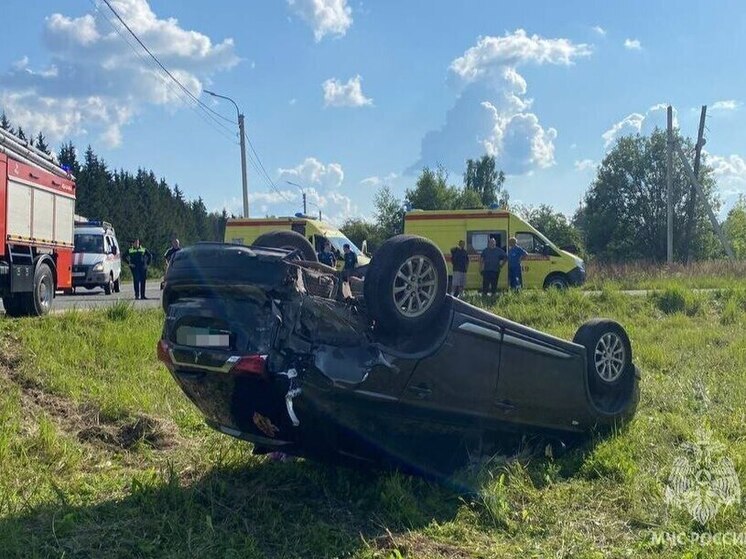 Трое взрослых и ребенок разбились в ДТП у Бибирево Ивановского района