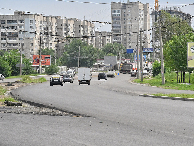 Сроки окончания ремонта проспекта 60-летия Октября назвали в Хабаровске