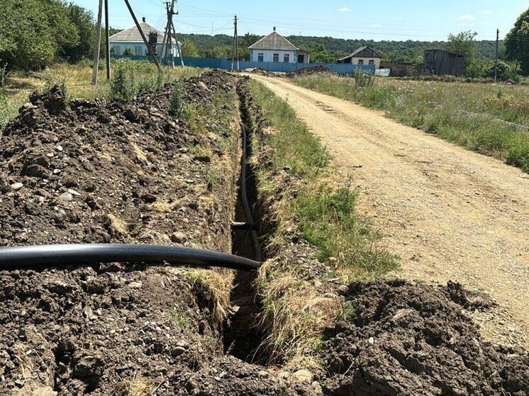 Сети водоснабжения модернизируют в двух населённых пунктах Белореченского района
