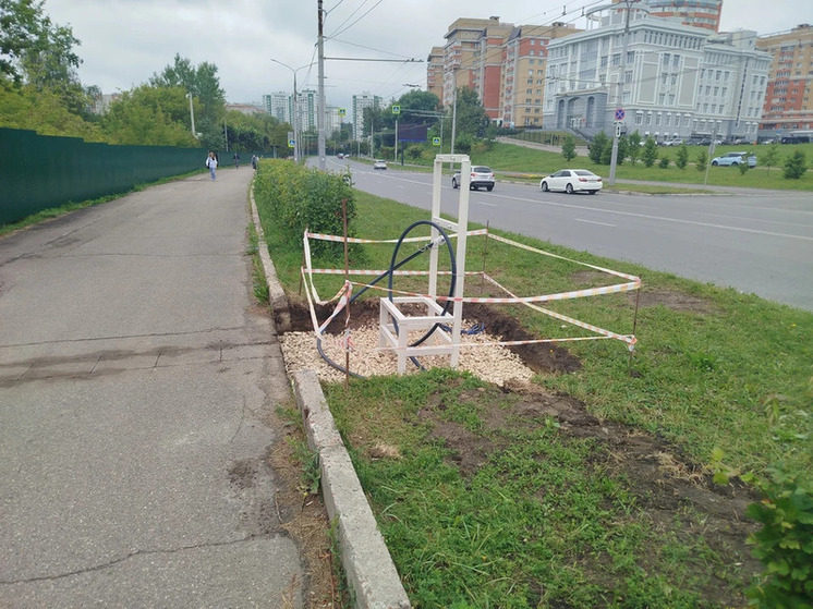 Во Владимире на время ремонта в садах у ДТЮ на роднике установили водомат