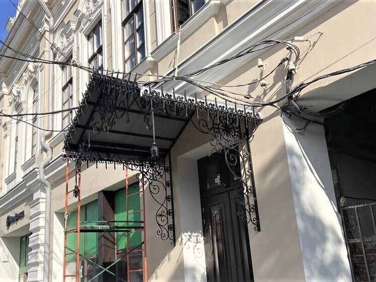 В Краснодаре отреставрировали историческое здание на улице Красноармейской