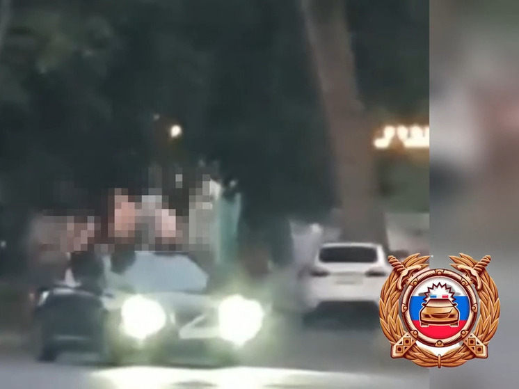 Ставропольчанка устроила опасные «покатушки» в честь Дня рождения супруга