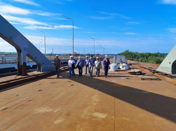 Находящийся на реконструкции Арочный мост в Уфе готов на 85 процентов